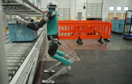 Digit working at a GXO Logistics facility in a RaaS model.