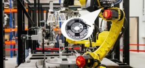 Force torque sensors, shown here, enable robots to move with safety and precision, says ATO Automation.