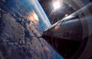 SpaceX Flight 11 takes off from Earth. Aerospace manufacturing requires fine tolerances and flexibility.