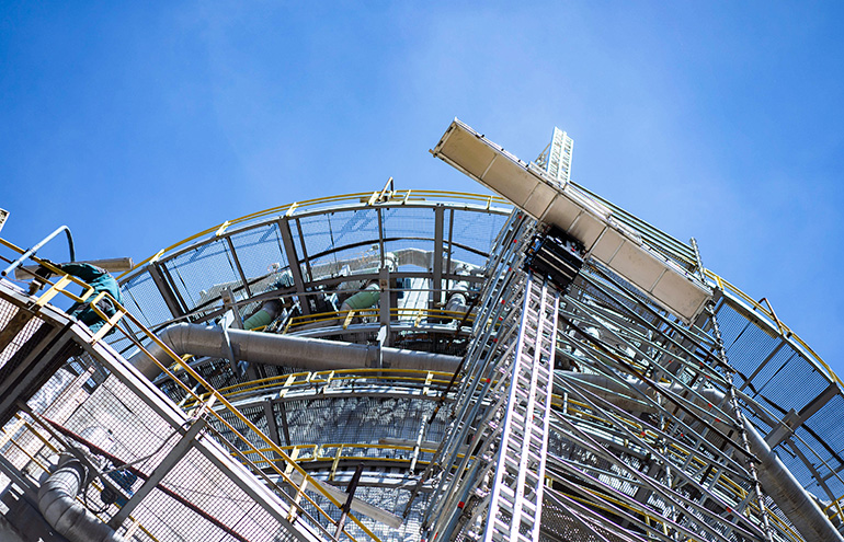 A LIFTBOT at work. KEWAZO is collecting data from existing deployments for its physical AI.