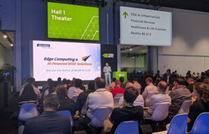 Advantech onstage at GTC 2026.