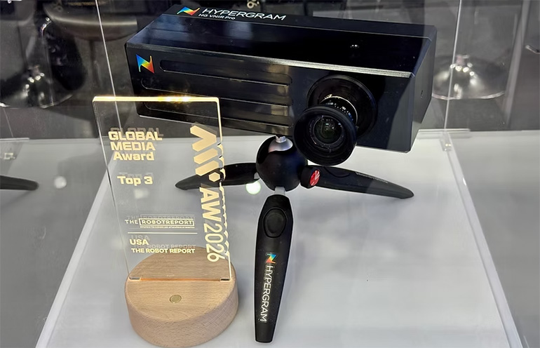 Hypergram earned recognition for its hyperspectral imaging technology, shown here.