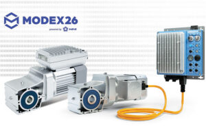 NORD Drivesystems will show components such as these at MODEX 2026.
