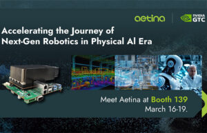 Aetina is showing its latest integrated AI systems at GTC.