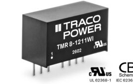 The new TMR 8WI DC/DC converter from TRACO Power.