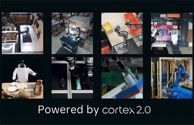 Sereact has designed Cortex 2.0 to work with real-world data across embodiments and applications.