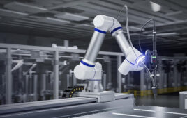 Elite Robots makes collaborative robots such as this one.