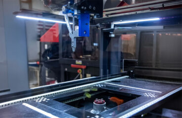 Launchpad Build AI has launched a Manufacturing Language Model to complement its gantry-based assembly robot, shown here.