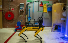 Boston Dynamics' Spot quadruped equipped with AIVI-Learning.