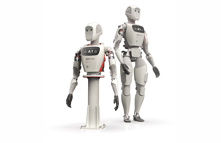 hero image of two Appronik robots.