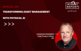 headshot of Christian Pedersen and the podcast logo.