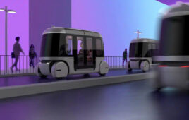 Glydways' autonomous vehicle.