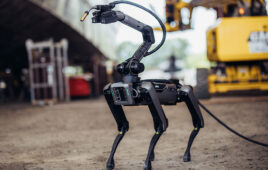 Path Robotics' latest release, the Rove mobile robotic welding system.