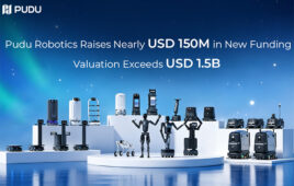 Pudu Robotics' portfolio of robots.