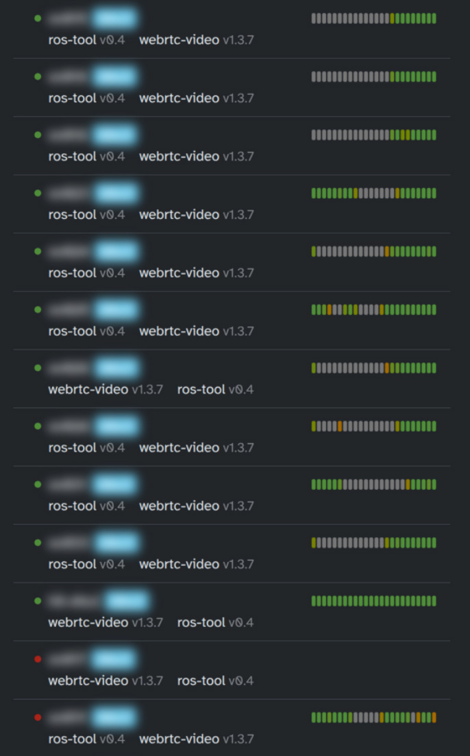 screenshot showing transitive ROS tools.