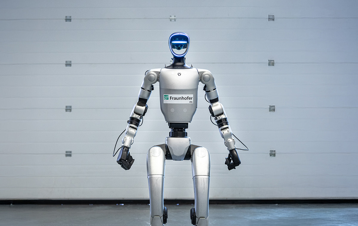 Fraunhofer IPA has developed a benchmark to test humanoid robots such as the Unitree G1.