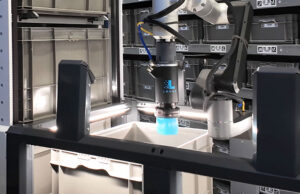Nexera Robotics is integrating NeuraGrip into the Locus Array mobile manipulator.