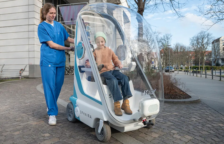 Sphaira’s Moby in use in Germany for cancer patients at Charité, Universitätsmedizin Berlin.