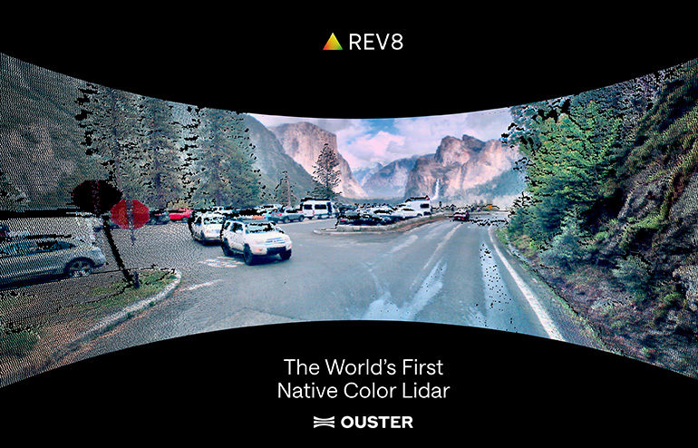 Imagen de la noticia: Ouster lanza la familia de sensores REV8 OS con lidar de color nativo (The Robot Report)