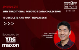 headshot of eric chan and the podcast logo.