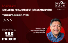 headshot of chris elston and the podcast logo.