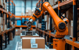 Order fulfillment is accelerating with robotic case and each picking.