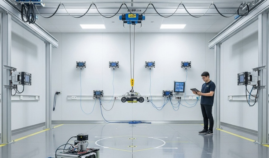 A test cell for technology development and certification.