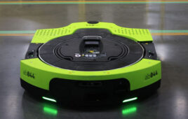 Amazon's Proteus mobile robot, which now has natural-language ability, is expanding in Europe.
