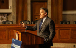 Sen. Dave McCormick (R-Pa.), who co-sponsored a bipartisan bill to establish a National Commission on Robotics.