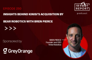 headshot of bren pierce and the podcast icon.