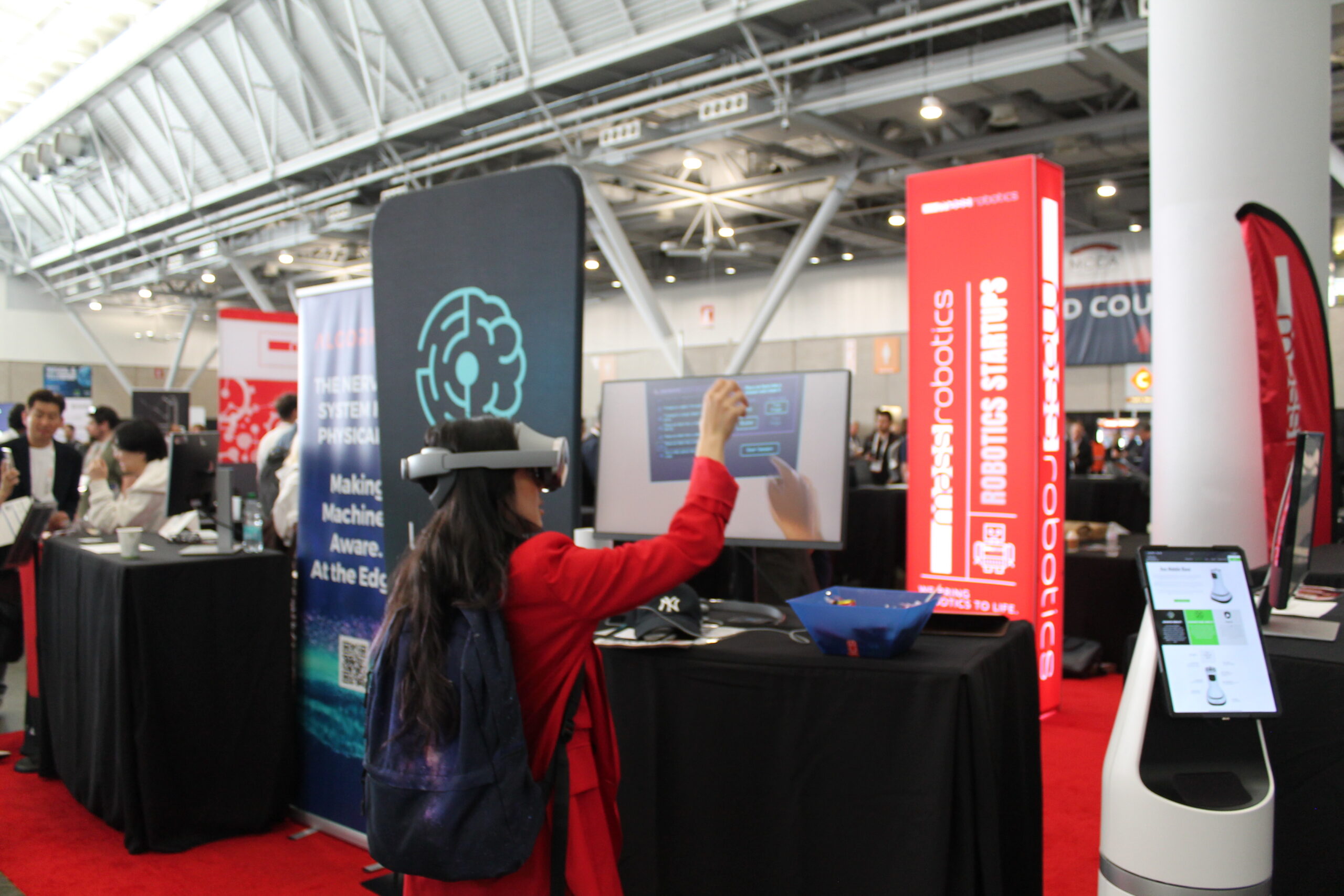 MassRobotics resident startups exhibited at the Robotics Summit & Expo.