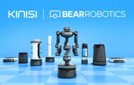 Bear's service robots and Kinisi's mobile manipulator.