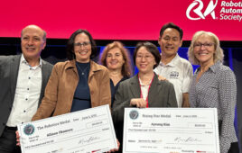 Allison Okamura and Ayoung Kim won the 2026 Robotics Medal and Rising Star Medal awards.