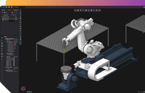 ENCY Robot includes the Machine Maker app for building a digital twin of robotic workcells.