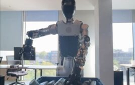 Humanoid arm drift after long RL training caused by action prefix drift.