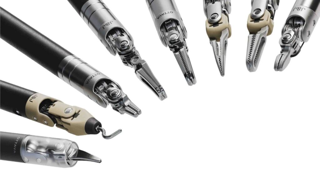 Instruments for Ottava surgical robot.
