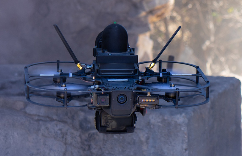 XTEND provides drone hardware and software, shown here.