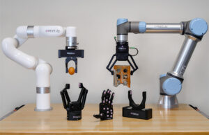 Contactile offers robotic hands and grippers equipped with its tactile sensors.