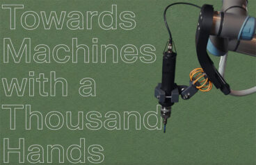 A graphic that says "Towards machines with a thousand hands."