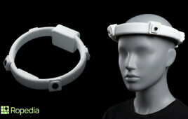 Ropedia's HOMIE is a lightweight device that includes four cameras and a swappable battery module.