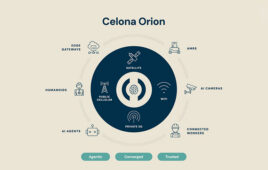 Illustration showing architecture of Celona Orion.