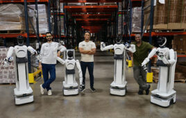 The leadership team at Avatar Robotics: Hamid Farzaneh, Founding Engineer (l), Colin Webb, Founder/CEO (m), Nenye Anagbogu, Chief Screwdriver (r).