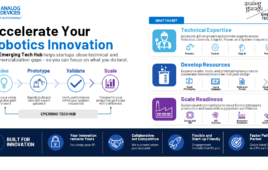 Analog Devices supports robotics innovators.