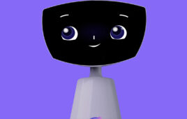 Expper Technologies' Robin is a research-backed therapeutic robot designed to support healthcare teams and patients.