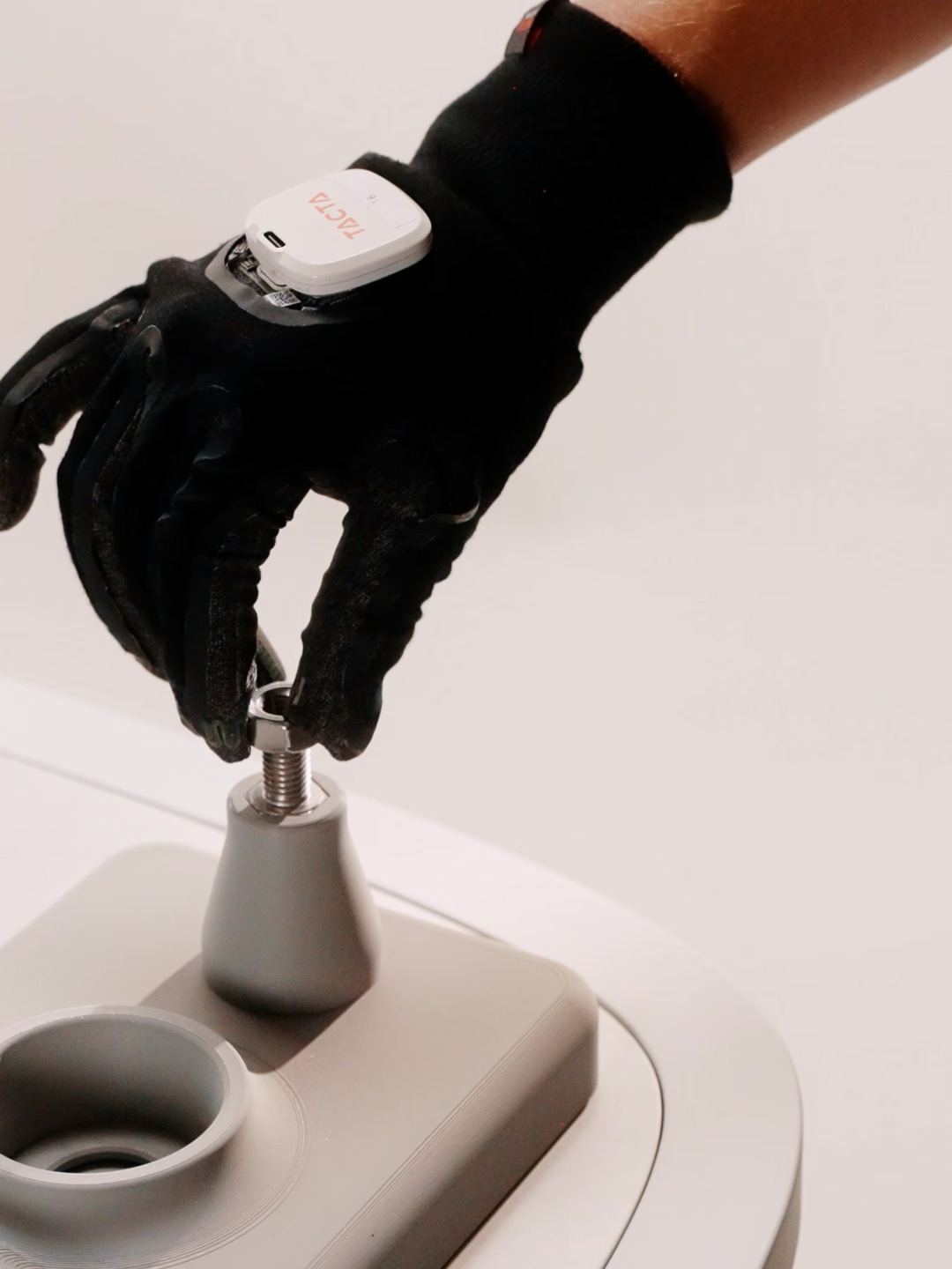 The Tacta Glove allows the company to build datasets for dexterous tasks to teach robots new skills.