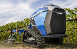 CNH Industrial's R4 robot is designed to help vineyard, orchard and specialty crop growers overcome sector challenges.