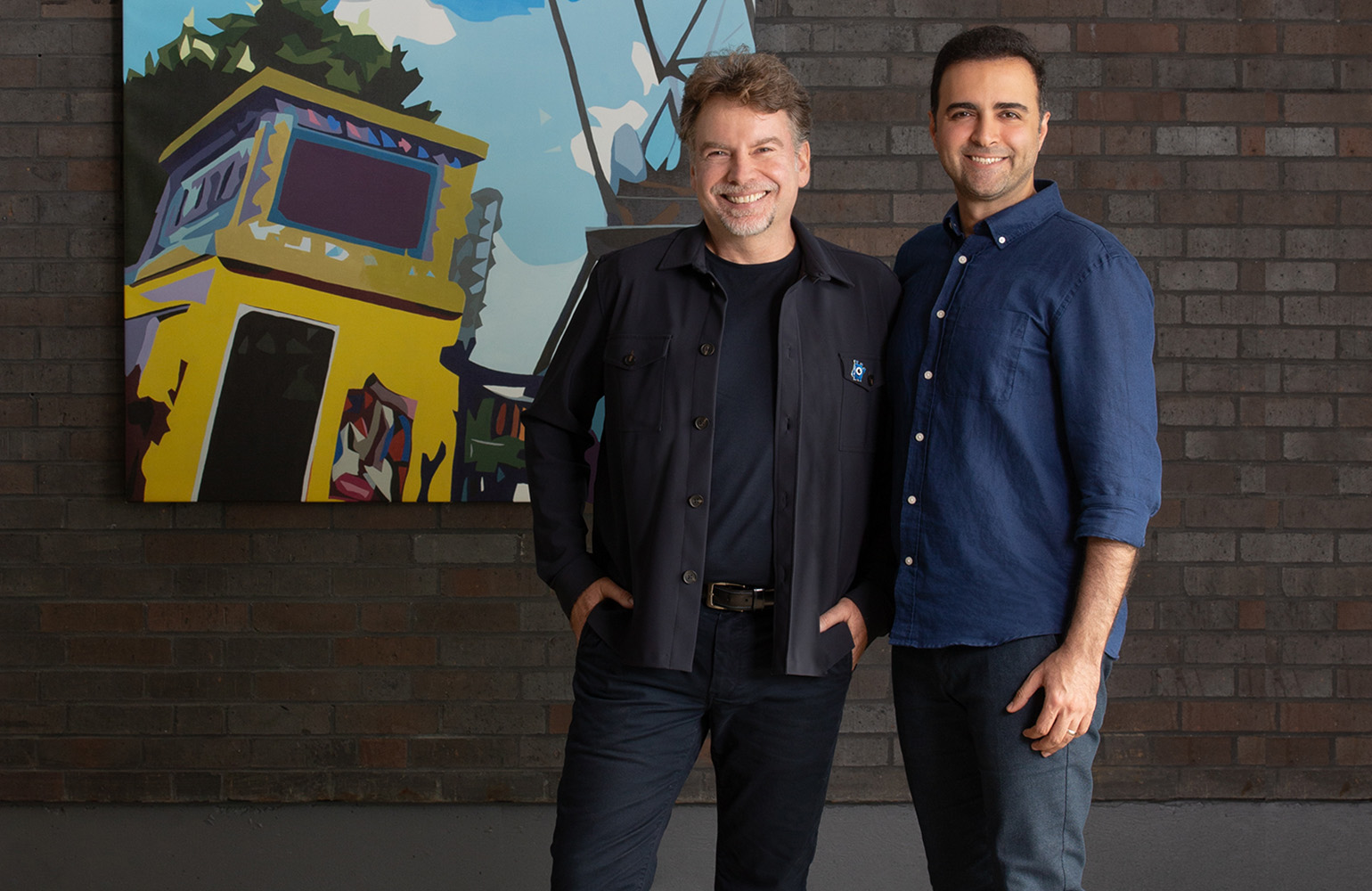 From left to right: Dynamic Creatures co-founders Marc Theermann, the CEO, and Farbod Farshidian, the chief technology officer.