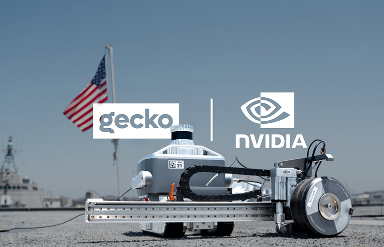 Gecko Robotics is using NVIDIA's new agentic AI security layer in its inspection robots.