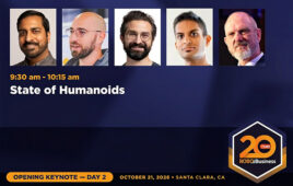headshot of panelist and robobusiness logo.