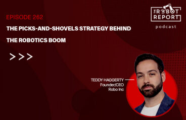 headshot of teddy haggerty and the podcast icon.